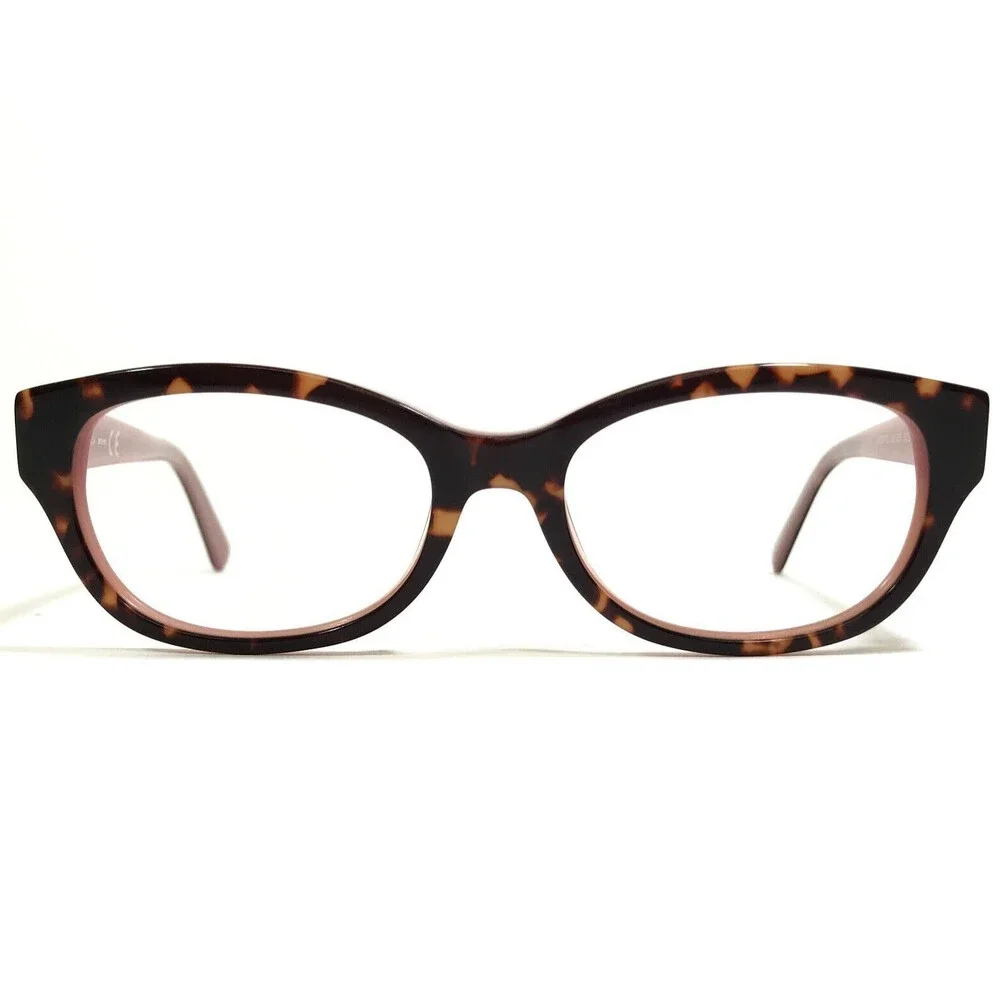 Just Cavalli Eyeglasses Frames JC537-2 col.055 Brown Tortoise Pink 52-17-140